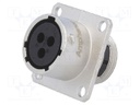 Connector: circular; Series: RT360; socket; female; PIN: 3; IP67