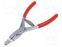 Pliers; for circlip without holes; 60÷160mm; Pliers len: 190mm