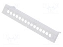 Terminals cover; UL94V-0; Mat: ABS; Application: ZD1010J-ABS-V0