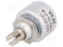 Potentiometer: shaft; single turn; 22kΩ; 1W; ±20%; 4mm; linear; THT