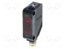 Sensor: photoelectric; transmitter-receiver