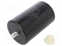 Capacitor: electrolytic; 3900uF; 450VDC; ±-20%; M5; 2000h; -25÷85°C