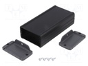 Enclosure: multipurpose; with fixing lugs,with panel; TEKAL