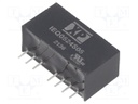 Isolated Board Mount DC/DC Converter, ITE, 1 Output, 5 W, 5 V, 1 A