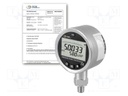 Manometer; Press.meas.range: 0÷6bar; LCD 2,5"; ±0.25%; 80x50x80mm