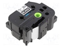 Tape; Width: 36mm; Colour: black; Character colour: white; L: 8m