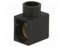 Terminal block; screw terminal; ways: 1; for cable; 2.5mm2; 400V