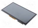 Display: TFT; 7"; 800x480; Illumin: LED; Dim: 165x100x13.45mm