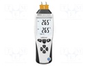 Meter: temperature; LCD 4 digits; Accur: ±1°C; -200÷1370°C; 0.5%