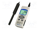 Thermo-hygrometer; LCD 2,5"; Non-contact temp.range: 0÷50°C
