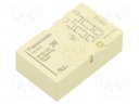 Relay: electromagnetic; SPST-NO x4 + SPST-NC x4; Ucoil: 24VDC