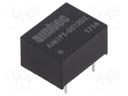 Converter: DC/DC; 1W; Uin: 4.5÷5.5V; Uout: 12VDC; Uout2: -12VDC; DIP8