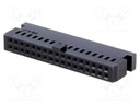 Plug; wire-board; female; HIF3C; 2.54mm; PIN: 34; w/o contacts