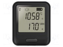 Data logger; temperature,humidity; ±0,2°C; ±1.8%; Temp: -20÷60°C