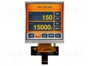 Display: TFT; 4"; 480x480; Illumin: LED; Dim: 78.8x82.95x4.77mm