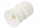Suction cup; 15mm; Shore hardness: 65; Number of folds: 2.5; SPB2f