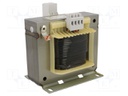 Transformer: mains; 630VA; 230VAC; 24V; Leads: terminal block; IP00