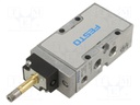 Electromagnetic valve; 5/2 monostable; G 1/4"; Pressure: 2÷10bar