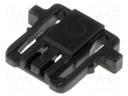 Plug; wire-board; female; Pico-Lock; 1mm; PIN: 2; w/o contacts