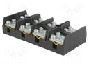 Terminal block; screw terminal; ways: 4; 35mm2; terminals: 8; 400V