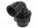 Splice terminal: clamping; Thread: G 1" internal; 32mm; Plast