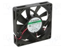 Fan: DC; axial; 12VDC; 80x80x15mm; 49.25m3/h; 36.1dBA; Vapo; 3500rpm
