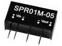Converter: DC/DC; 1W; Uin: 10.8÷13.2V; 5VDC; Iout: 200mA; 2.3g; 50kHz