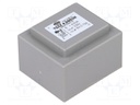 Transformer: encapsulated; 4.5VA; 230VAC; 6V; 0.75A; Mounting: PCB