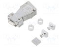 D-Sub; PIN: 9; solid wire,strand; CAN-Bus; straight; for cable