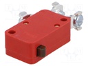 Microswitch SNAP ACTION; without lever; SPST-NO; 10A/250VAC