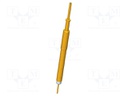 Needle-like test probe; Operational spring compression: 2.65mm
