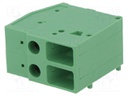 PCB terminal block; straight; 7.62mm; ways: 2; on PCBs; 4mm2; 32A