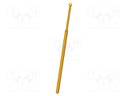Needle-like test probe; Operational spring compression: 8mm