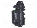 Relay: solid state; Ucntrl: 3÷15VDC; 5A; 12÷280VAC; DIN; -30÷80°C