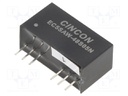 Converter: DC/DC; 10W; Uin: 18÷75V; 5VDC; Iout: 2000mA; SIP8; 4.9g