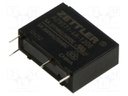 Relay: electromagnetic; SPST-NO; Ucoil: 12VDC; 5A; 5A/250VAC; PCB
