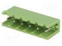 Pluggable terminal block; Contacts ph: 5.08mm; ways: 6; straight