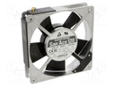Fan: AC; axial; 120x120x25mm; 117m3/h; 38dBA; ball bearing; 2500rpm