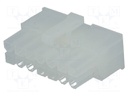 Plug; wire-board; female; MF42; 4.2mm; PIN: 14; w/o contacts