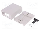 Enclosure: for computer; ODROID C1+; ABS; grey