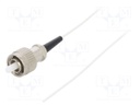 Optic fiber pigtail; FC/UPC; 1m; LSZH; Optical fiber: 9/125um