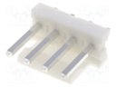 Socket; wire-board; male; 3.96mm; PIN: 4; THT; 250V; 5A; tinned