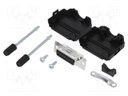 D-Sub; PIN: 15; female; unshielded; straight; soldering; for cable
