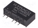 Converter: DC/DC; 1W; Uin: 4.5÷5.5V; Uout: 12VDC; Uout2: -12VDC; SIP7