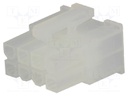Plug; wire-wire/PCB; female; Mini-Fit Jr; 4.2mm; PIN: 8; for cable