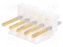 Socket; wire-board; male; KK 396; 3.96mm; PIN: 5; THT; 7A; Layout: 1x5