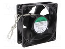 Fan: EC; axial; 230VAC; 120x120x38mm; 185.19m3/h; 44.9dBA; 3500rpm