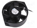 Fan: AC; axial; 230VAC; Ø150x55mm; 385m3/h; ball bearing; 2700rpm