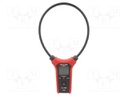 AC digital clamp meter; LCD; I AC: 30/300/3000A; Ø: 457mm; 3kA