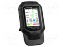 Meter: air quality; Humid.range: 20÷99%RH; ±15%; -10÷60°C; 1.5s